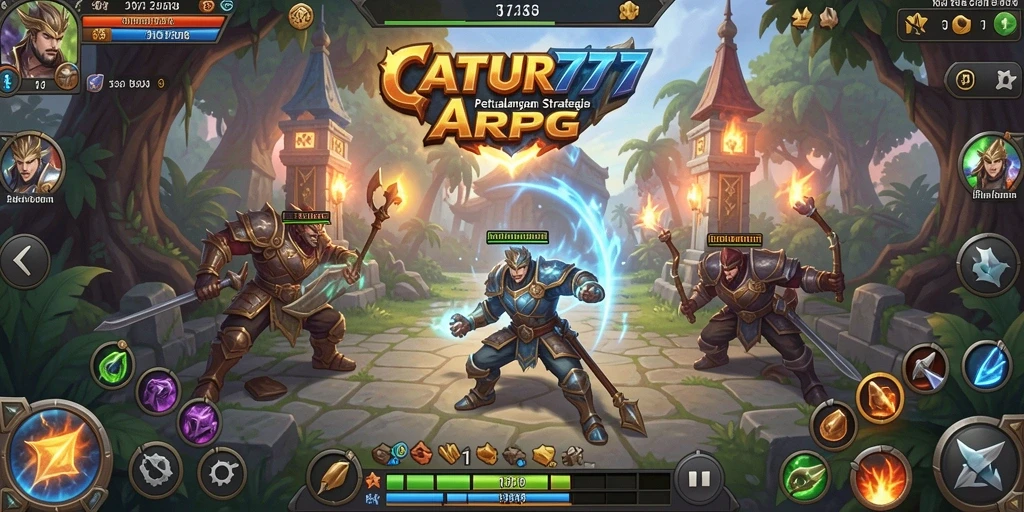 Tampilan menakjubkan dari gameplay CATUR777 yang penuh aksi.