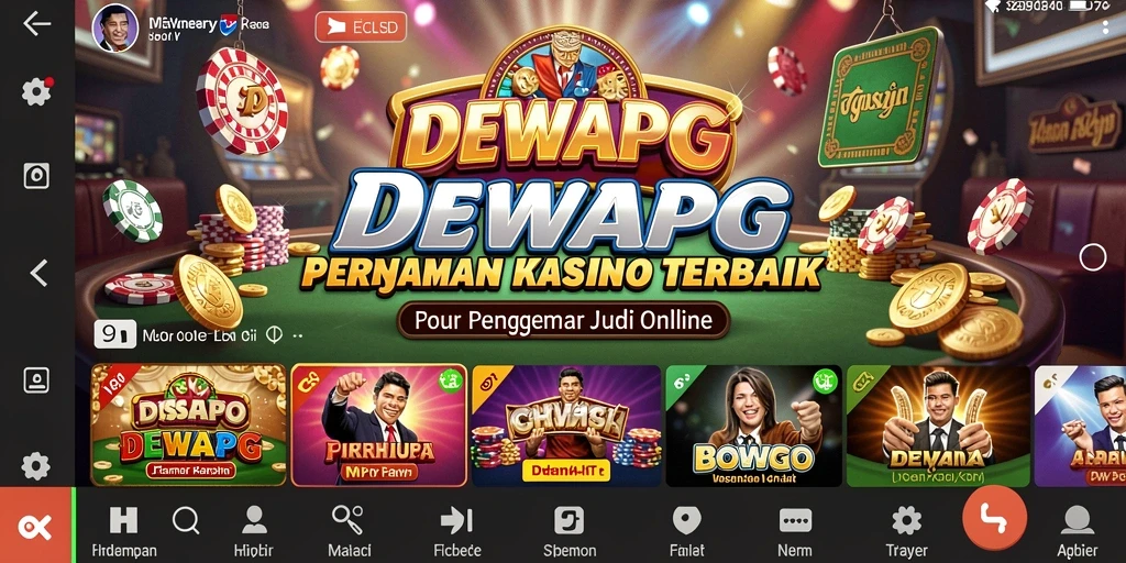 Tampilan gameplay seru dan mendebarkan di DEWAPG.