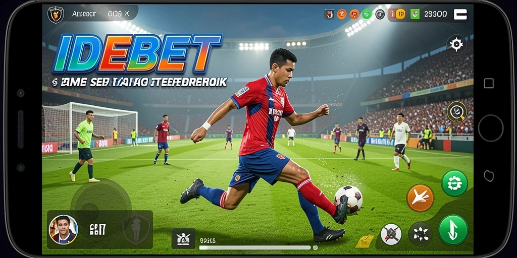 Tampilan gameplay IDEBET yang menarik dan mendebarkan.
