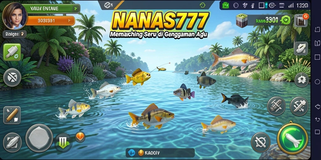 Tangkapan ikan yang mengesankan dalam gameplay NANAS777.