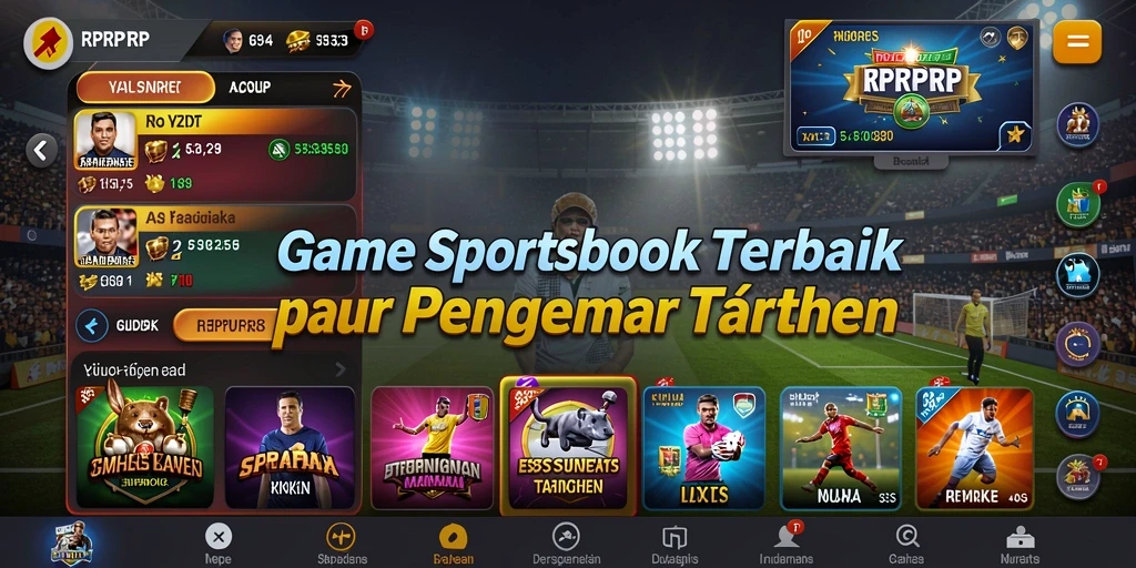 Tampilan menarik dari gameplay Sportsbook di RPRPRP.